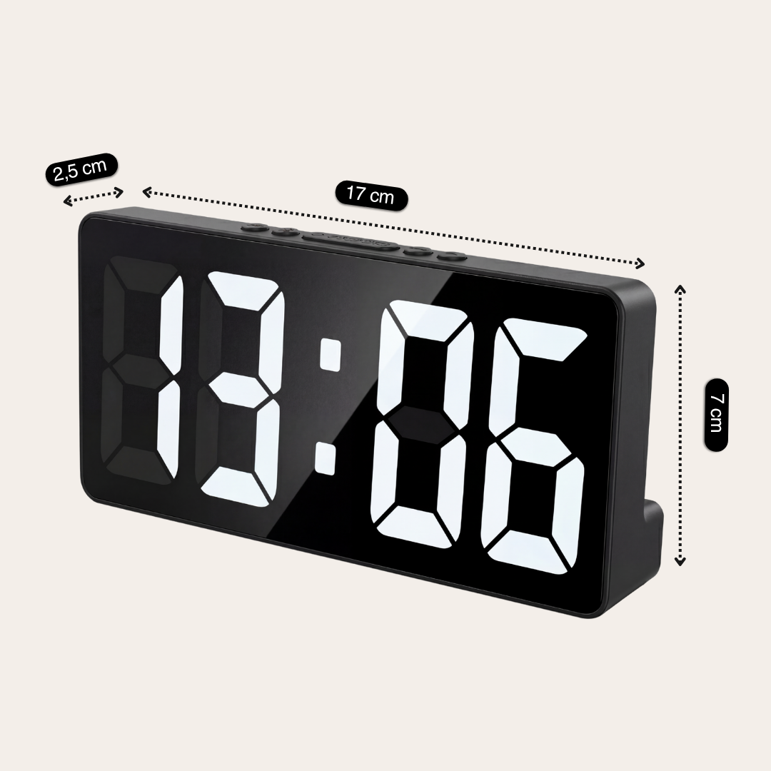 Modern Digital LED Desk Alarm Clock