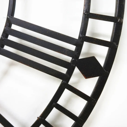 Modern Industrial Skeleton Wall Clock