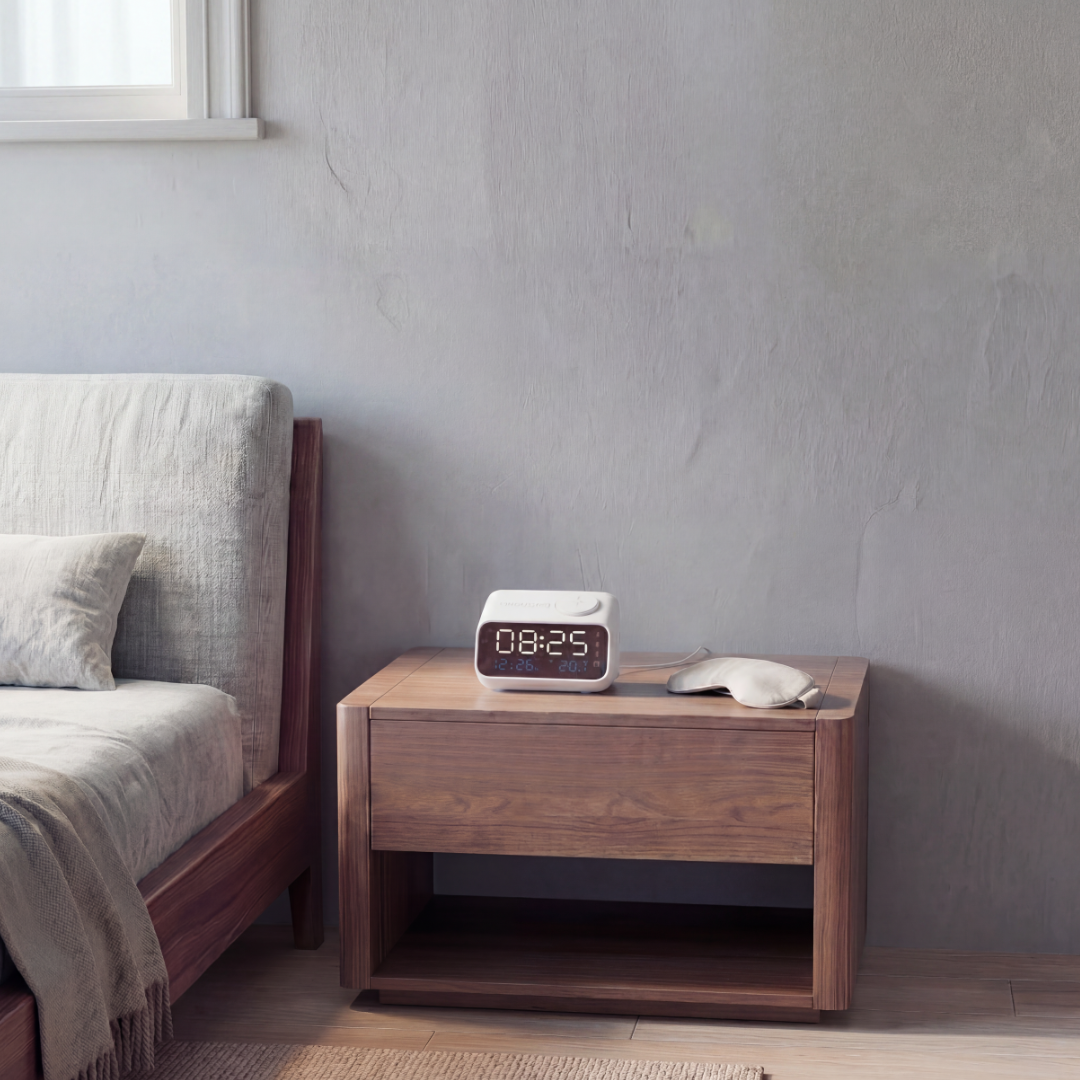 Rechargeable FM Radio Alarm Clock