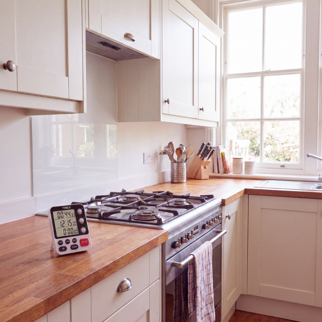 Triple Channel Digital Kitchen Timer