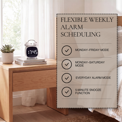 Retro Digital Alarm Clock