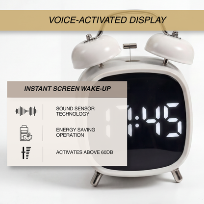 Retro Digital Alarm Clock