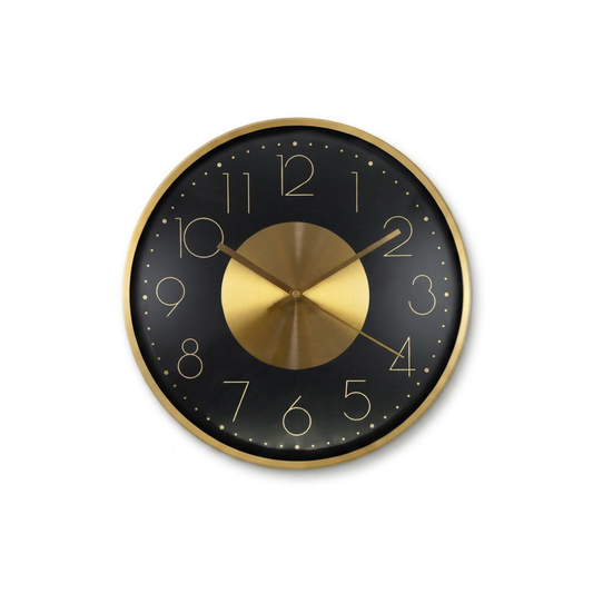 Modern Metal Wall Clock