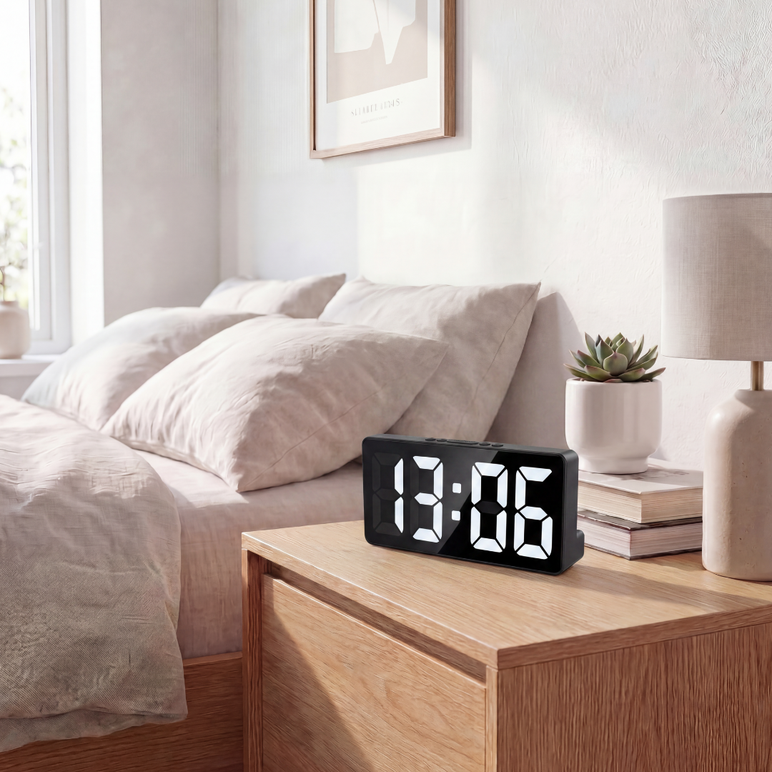 Modern Digital LED Desk Alarm Clock