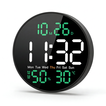 Modern Digital LED Wall Clock