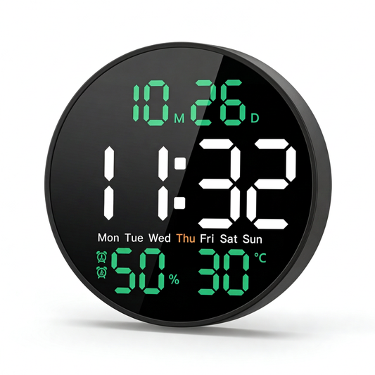 Modern Digital LED Wall Clock