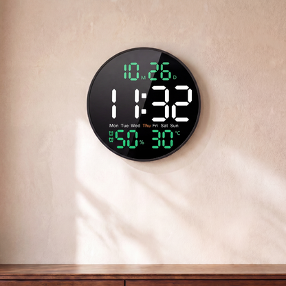 Modern Digital LED Wall Clock