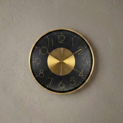 Modern Metal Wall Clock