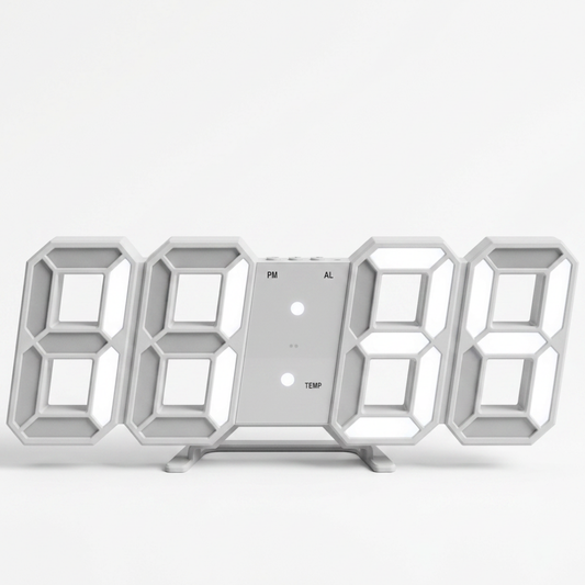 Modern 3D Digital LED Wall & Desk Clock