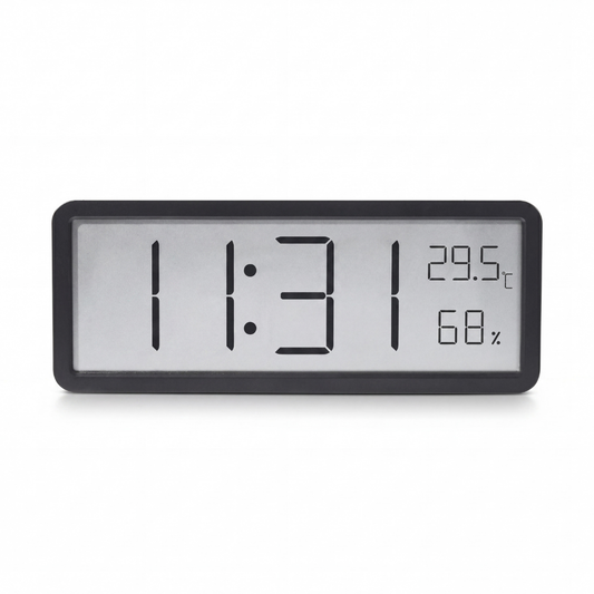 Modern Minimalist LCD Digital Wall Clock