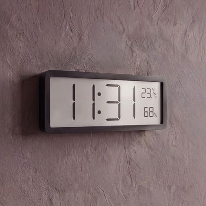 Modern Minimalist LCD Digital Wall Clock