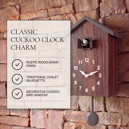 Modern Decorative Cuckoo Wall Clock