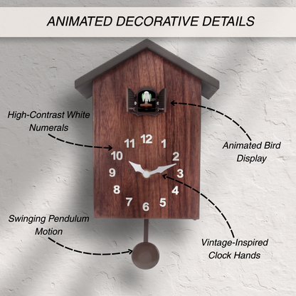 Modern Decorative Cuckoo Wall Clock