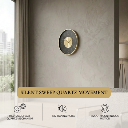 Modern Metal Wall Clock