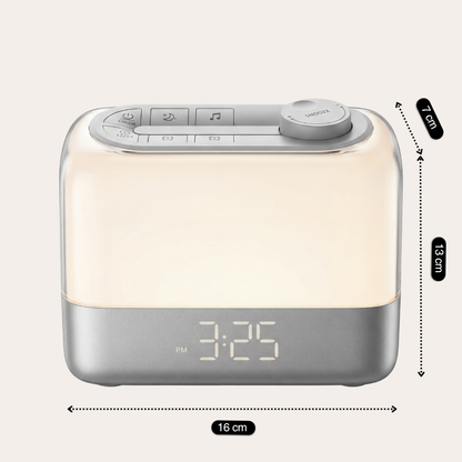 Modern Minimalist Sunrise Wake-Up Light Alarm Clock