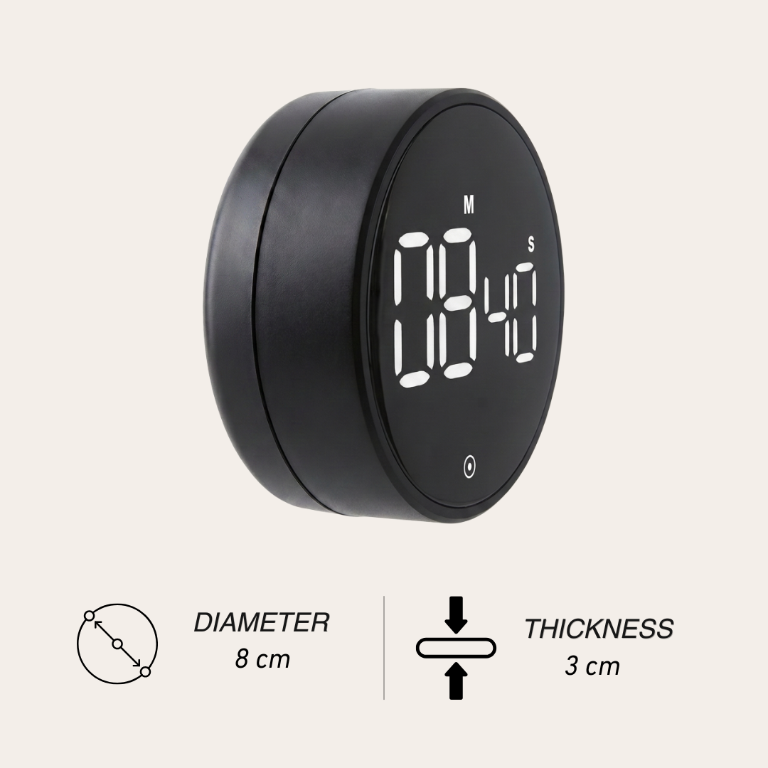 Magnetic Digital Kitchen Timer